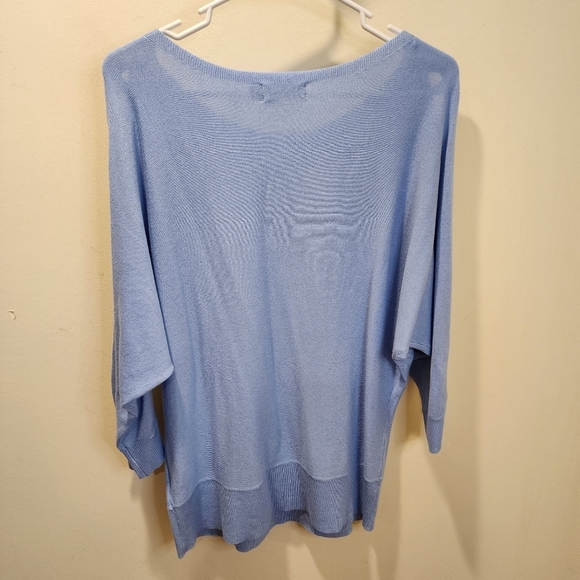 7th Ave. New York Company Pullover Blue Sweater Size L NWT - Picture 7 of 11
